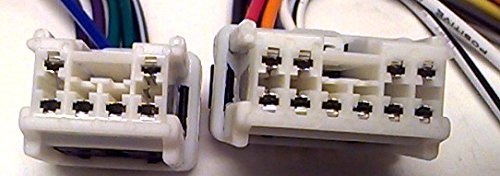 Factory Radio Replacement Wires That Plug into The Original Radio from a Nissan, Frontier, 1998, 1999, 2000, 2001, 2002, 2003, 2004