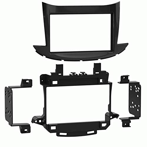 Carxtc Double Din Install Car Stereo Dash Kit for a Aftermarket Radio Fits 2017-2020 Chevy Trax W/ 7