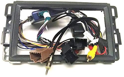 Dash kit and Wire Harness for Installing a New Radio into a GMC Acadia (2007-2012), Savana Van (2008-2015), Sierra (2007-2013), Sierra HD 2014, Yukon and Yukon XL (2007-2014)