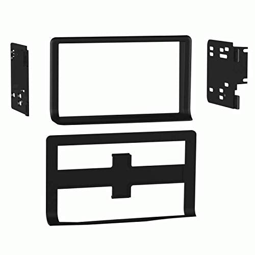 Carxtc Double Din Install Car Stereo Dash Kit for a Aftermarket Radio Fits 1992-1996 Ford Econoline Trim Bezel is