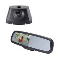 EchoMaster DP04R DODGE PROMASTER OE CUSTOM FIT CAMERA (PCAM-PM4-N) / 4.3 inch REAR CAMERA DISPLAY MIRROR (PMM-43-CJD-PL)