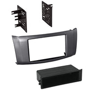 Carxtc Stereo Install Dash Double Din or Single Din Radio Fits Nissan Sentra 2013-2017 Painted Sentra Gray