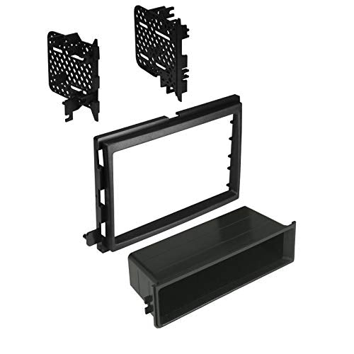 Carxtc Stereo Install Dash Kit Single or Double Din Fits Ford Expedition (2007-2014), Lincoln Navigator (2007-2014)