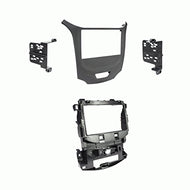 Carxtc Double Din Install Car Stereo Dash Kit for a Aftermarket Radio Fits 2016-2018 Chevy Cruze, Cruze Hatchback W/ 7-Inch Radio, Rpo Code: Ioa Trim Bezel is Painted Matte Black