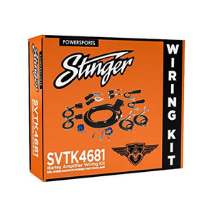 2-/4-Channel Universal Amp Wiring Kit for 1998 and Up Harley-Davidson Touring Motorcycles